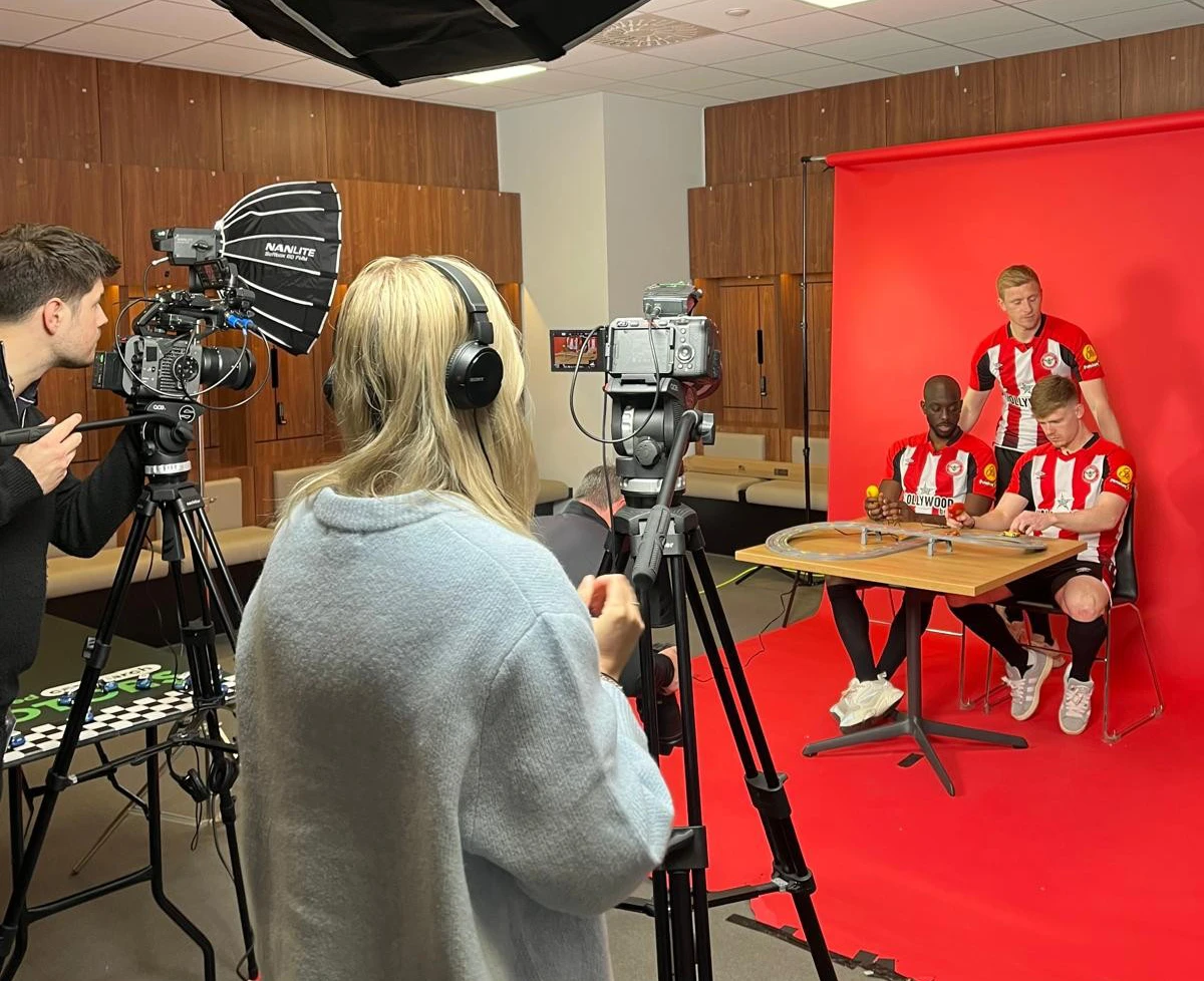 Behind the scenes